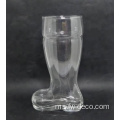 Tangan yang ditiupkan 1.5L/2L Glass Boot Boot Minum